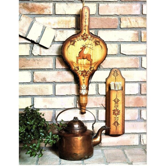 Home and Hearth Tole Painting Patterns and Instructions by Marie Cole 1985 - Picture 2 of 5